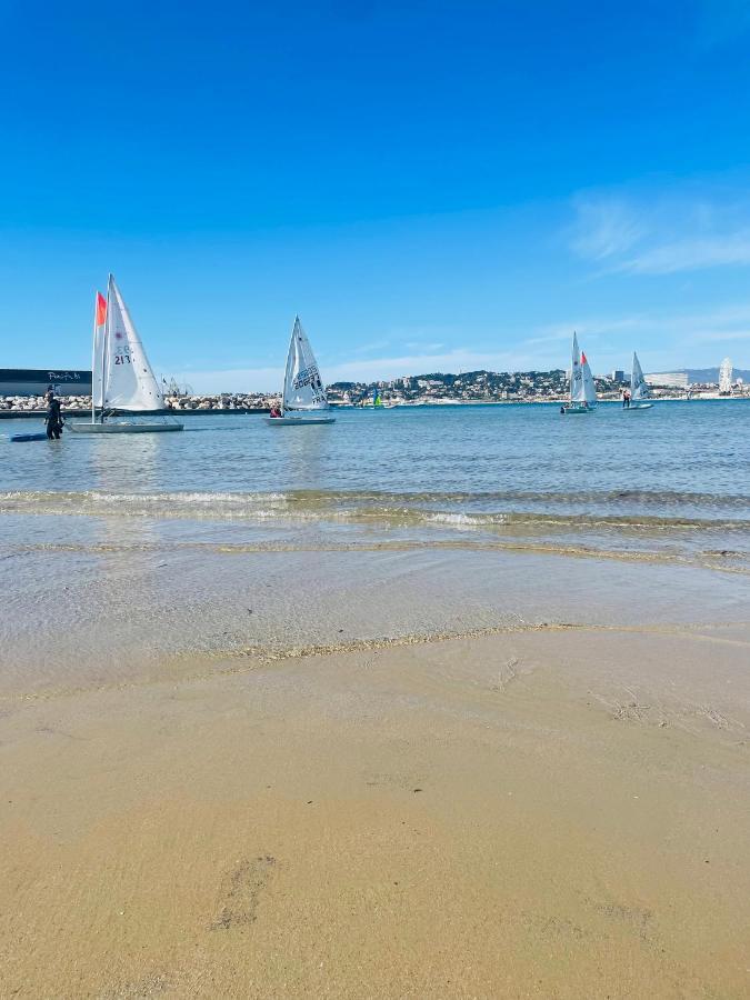 L'Enraguer Lägenhet Marseille Exteriör bild